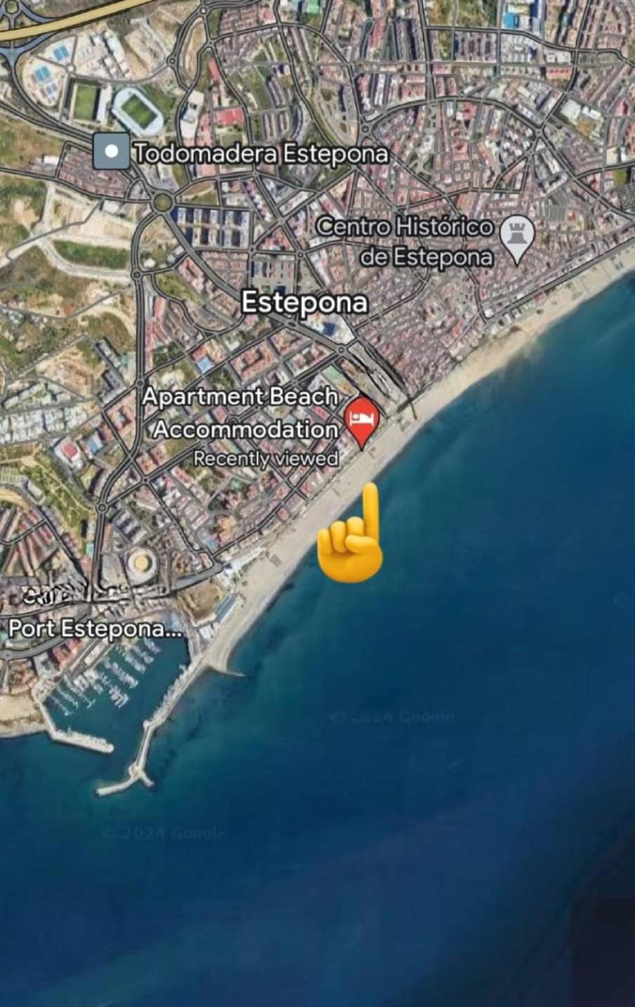 Apartment Beachfront Accommodation 에스테포나 외부 사진